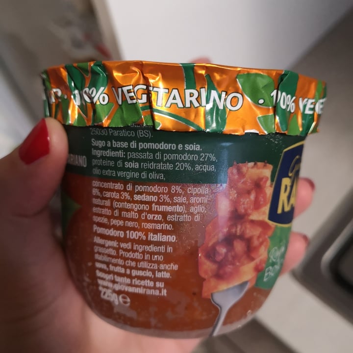 review photo of Rana BologNew 100% Vegetariano shared by @francescagiardina on 31 May 2022 - review
