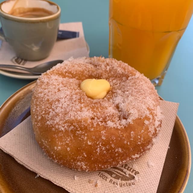 Photo of the dish “Berlina de crema”