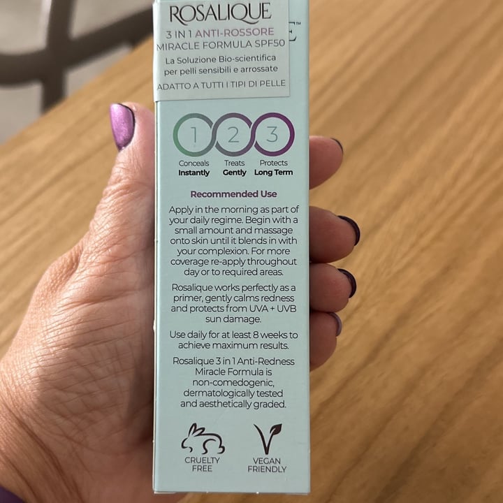 photo of rosalique Anti-redness 3in1 shared by @uornik2 on  15 Nov 2022 - review