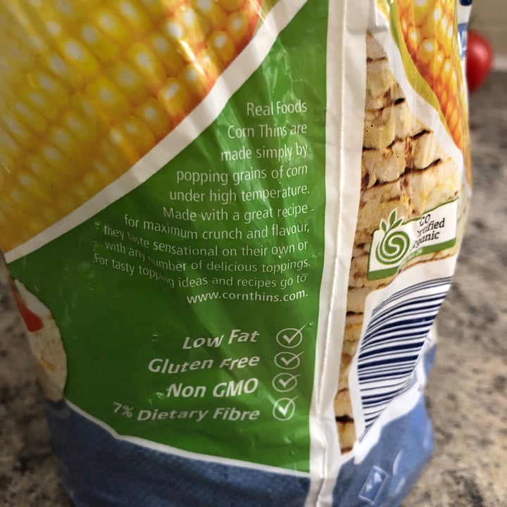 photo of Real Foods Corn Thins Organic Original shared by @helloitsme on  26 Jun 2021 - review