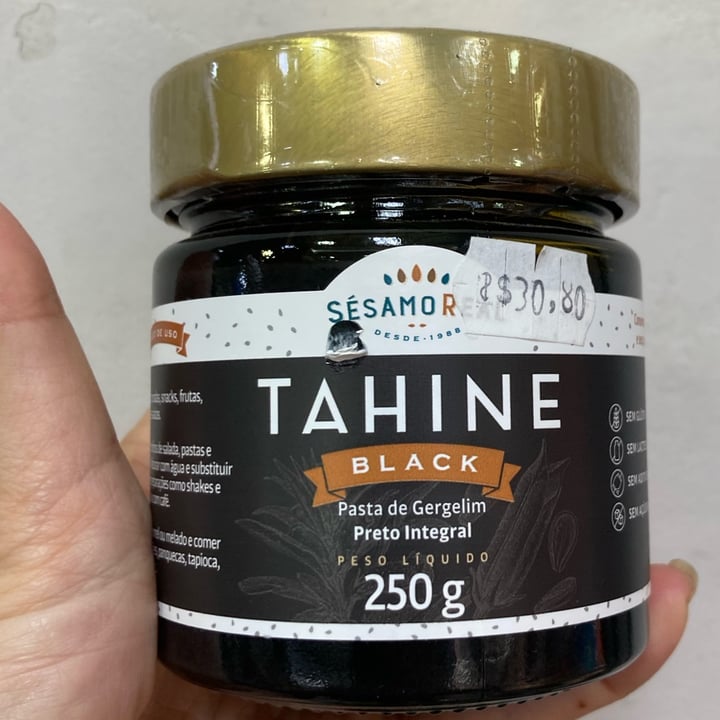 photo of Sésamo Real Tahine black shared by @meditarnaescola on  14 Oct 2022 - review