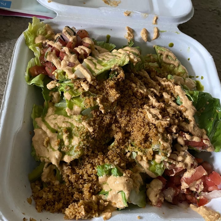 photo of Gangster Vegan Organics Esta Loca Taco Salad shared by @msro1978 on  07 Jul 2020 - review