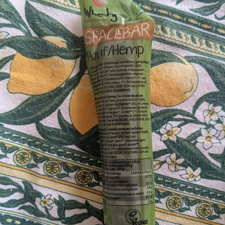 photo of Wheaty Spacebar hemp shared by @origamisprout on  19 Apr 2021 - review