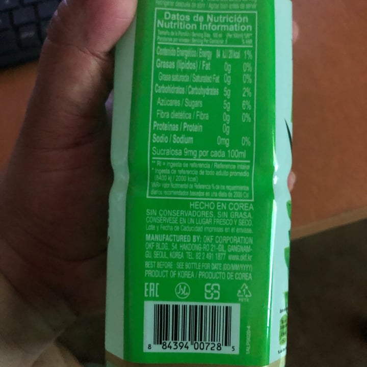 photo of Okf Bebida de Aloe Vera shared by @aletora on  29 May 2020 - review