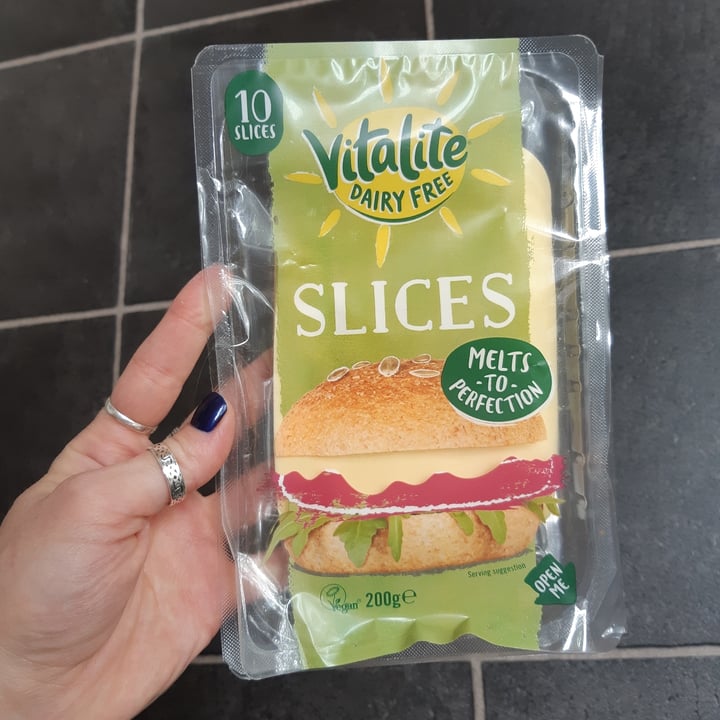 photo of Vitalite Dairy free cheese slices shared by @veganeileen on  05 Jun 2021 - review