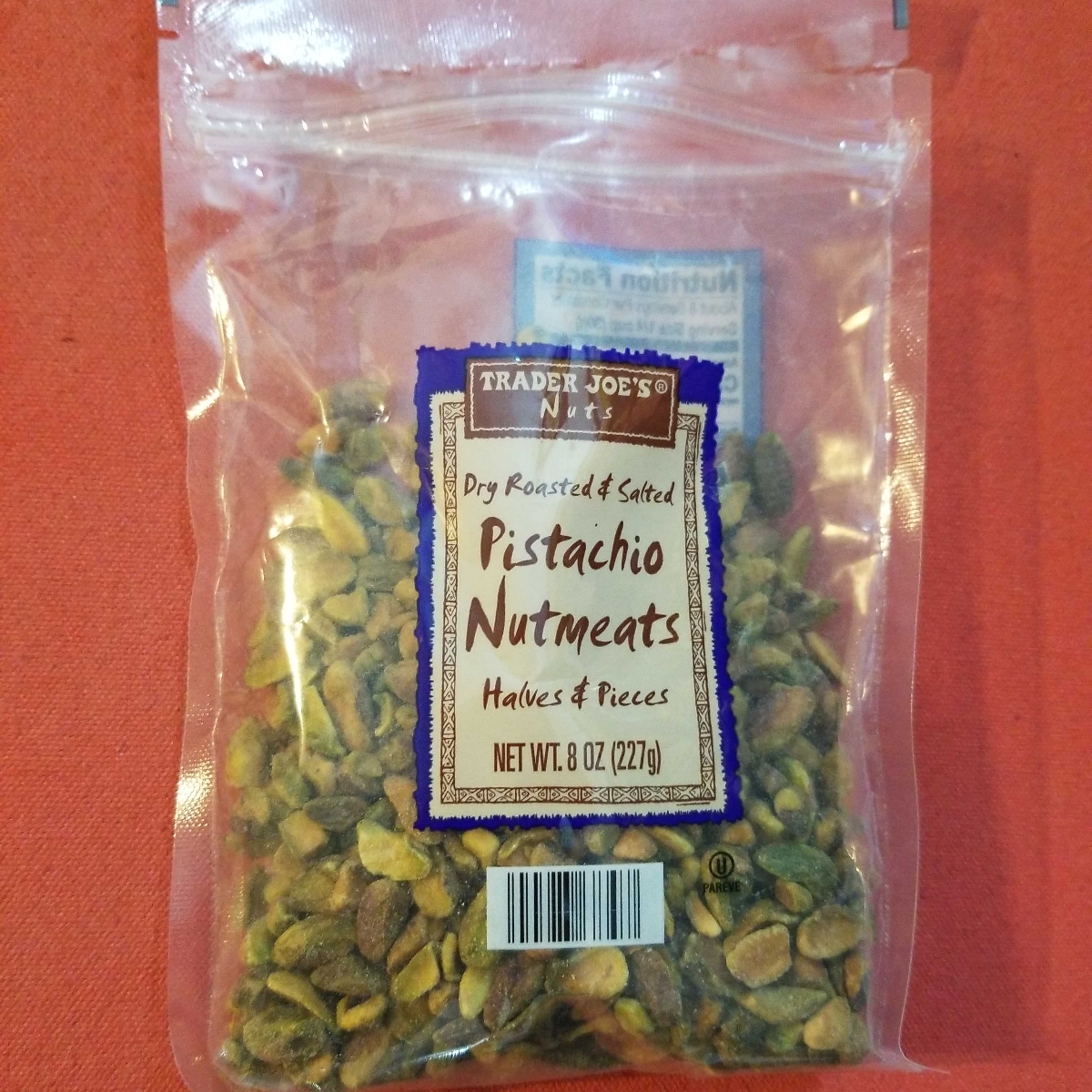 Trader Joe's Raw Pistachio Nutmeats Halves & Pieces Reviews abillion