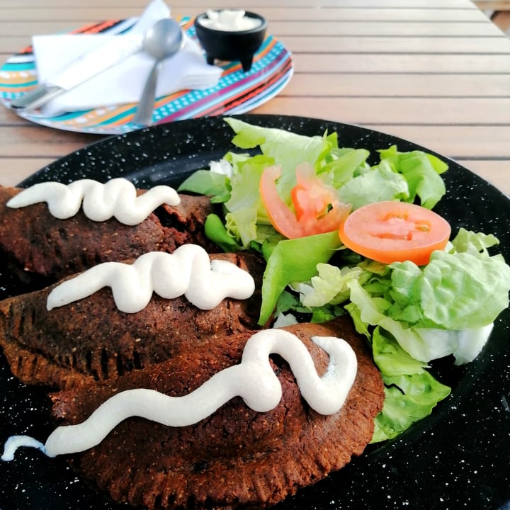 photo of Capuchino Café empanadas Vegano shared by @sheila67 on  21 Apr 2021 - review