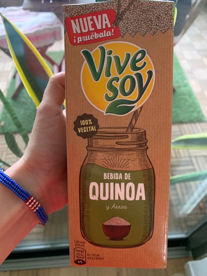 photo of ViveSoy Bebida De Quinoa shared by @marturski on  10 Dec 2019 - review