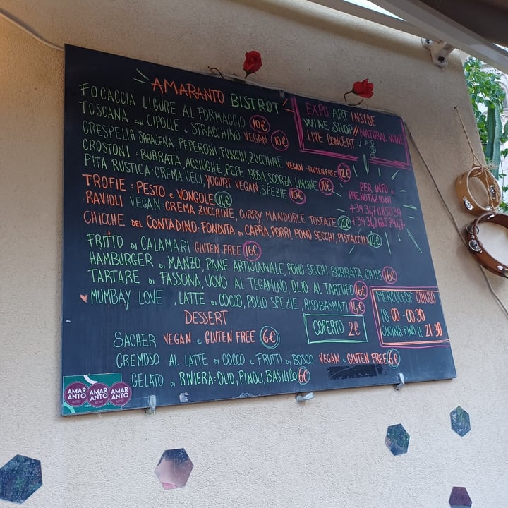 review photo of Amaranto Bistrot Toscana Vegan con cipolle e stracchino vegano shared by @daniteo on 17 Sep 2022 - review