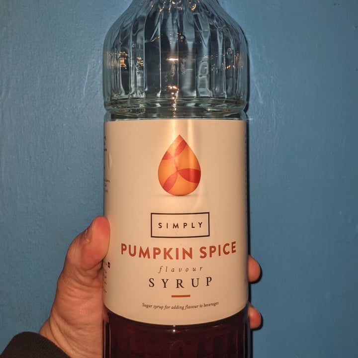 photo of Simply Simply pumpkin spice syrup shared by @kric1985 on  14 Dec 2021 - review
