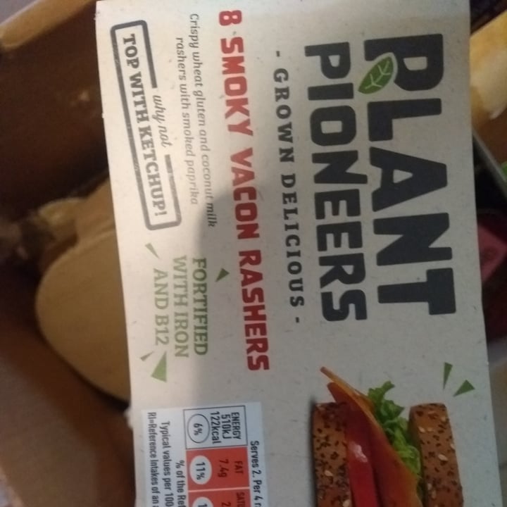 photo of Plant Pioneers Smoky Vacon Rashers shared by @artom on  29 May 2021 - review