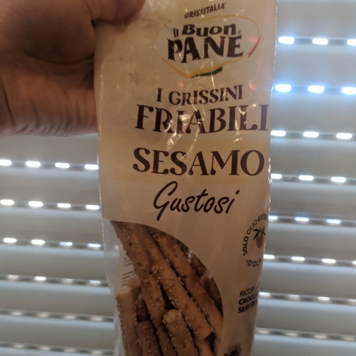 photo of Il buon pane grissini friabili al sesamo shared by @paulinaw333 on  14 Apr 2022 - review