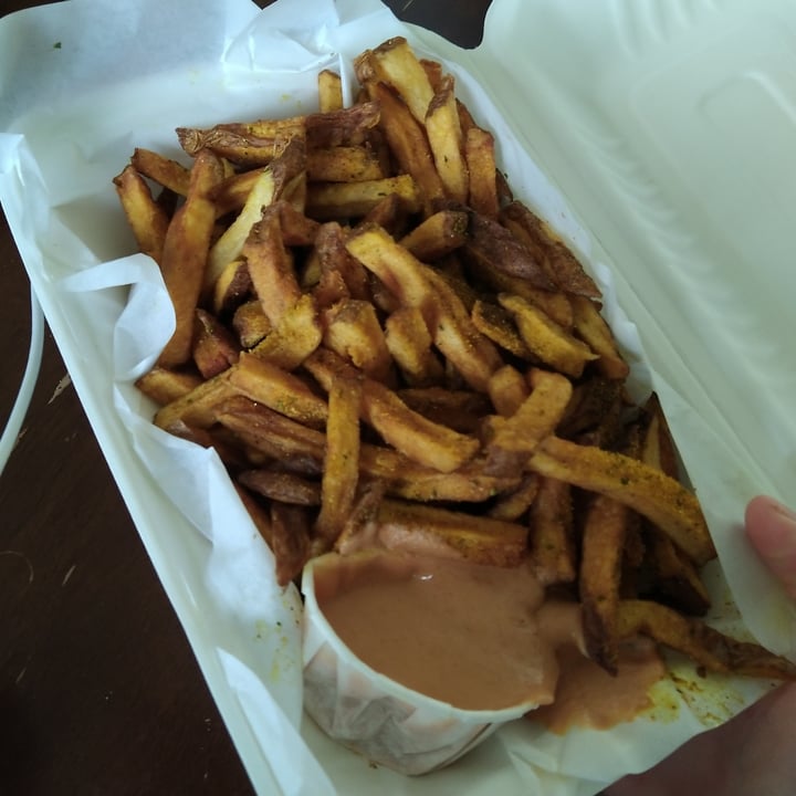 photo of Viva! Vegetarian Grill French fries shared by @onionkraut on  18 Jan 2022 - review