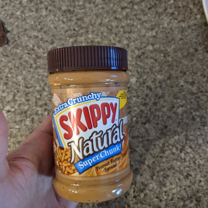 photo of Skippy Skippy natural super chunk shared by @thevagrantvegan on  24 Jun 2021 - review