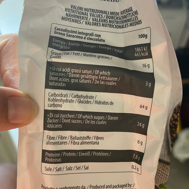 review photo of Sottolestelle Biscotti Integrali Con Grano Saraceno E Gocce Di Cioccolato shared by @elisalu on 21 Aug 2022 - review
