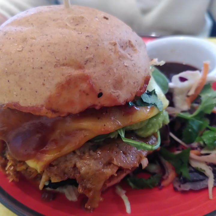 photo of Jah Jah By Le Tricycle Mushroom burger shared by @bezette on  19 Mar 2022 - review