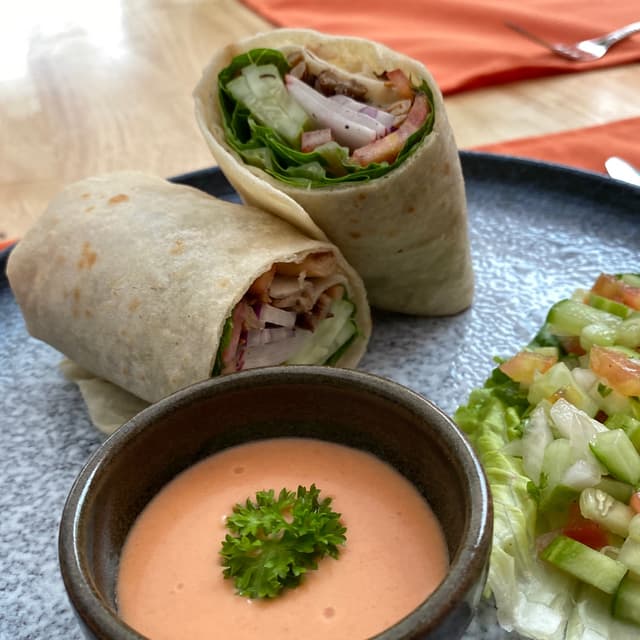 Photo of the dish “PLANT-BASED PULLED GYROS WRAP”