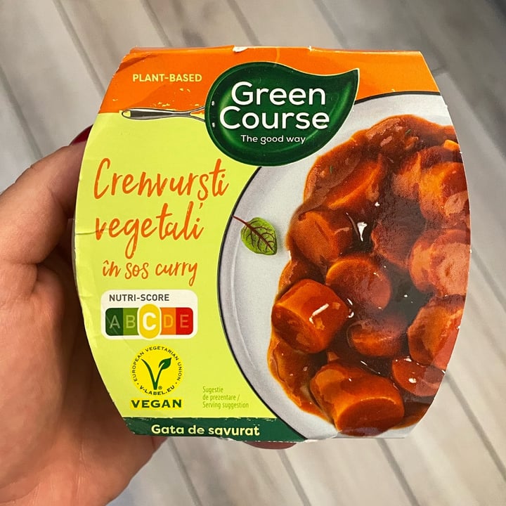 review photo of Green Course Crenvursti In Sos Curry shared by @valevegan666 on 13 Jul 2022 - review
