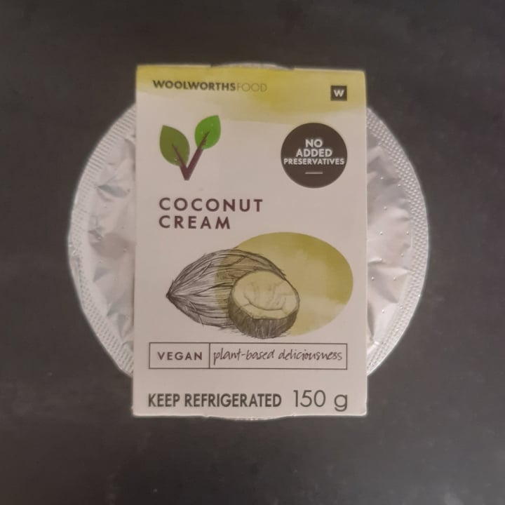 review photo of Woolworths Food coconut cream shared by @teachermrsg on 06 Jul 2021 - review