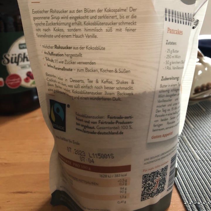 photo of Borchers Kokosblütenzucker shared by @annix on  21 Oct 2020 - review