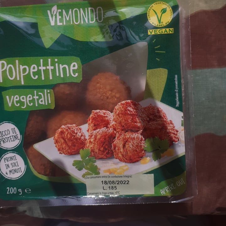 photo of Vemondo polpette Vegetali Classiche shared by @jolykarin on  31 Aug 2022 - review
