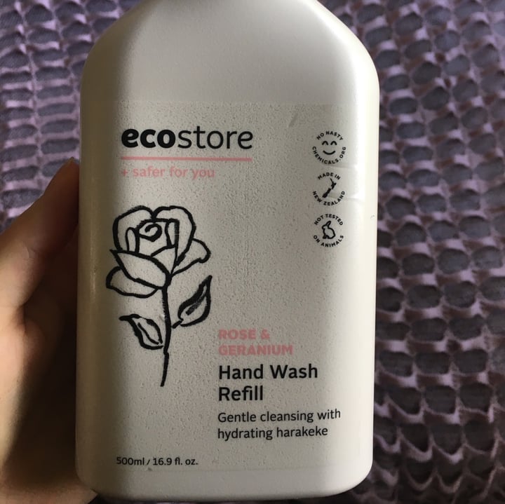 photo of Ecostore Rose And Geranium Handwash shared by @hannahtheyogi on  17 May 2020 - review
