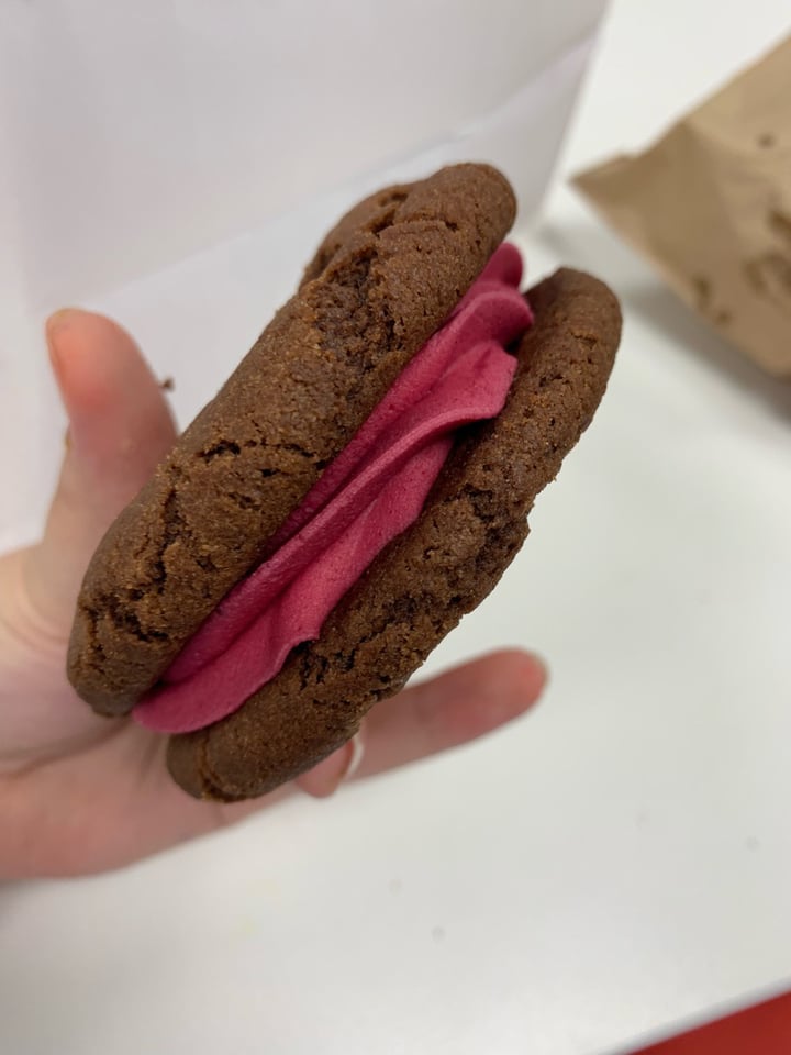 photo of Ms. Cupcake Cherry Cookie Sandwich shared by @ashmolko on  03 Aug 2019 - review