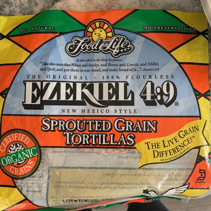 photo of Ezekiel Sprouted Grain Tortillas shared by @macylenertz on  03 Apr 2020 - review
