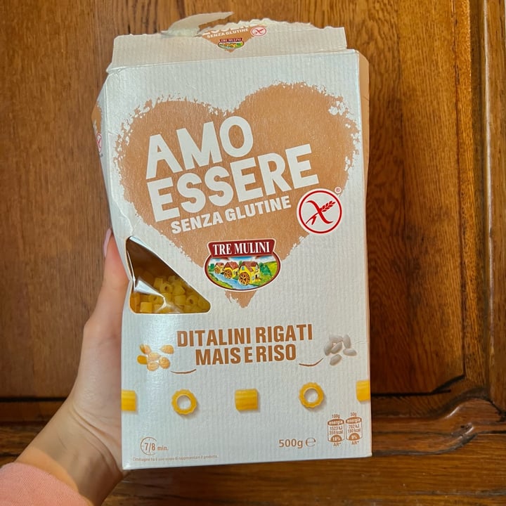 review photo of Tre Mulini Ditalini Rigati Mais E Riso shared by @francescateddy on 27 Mar 2022 - review