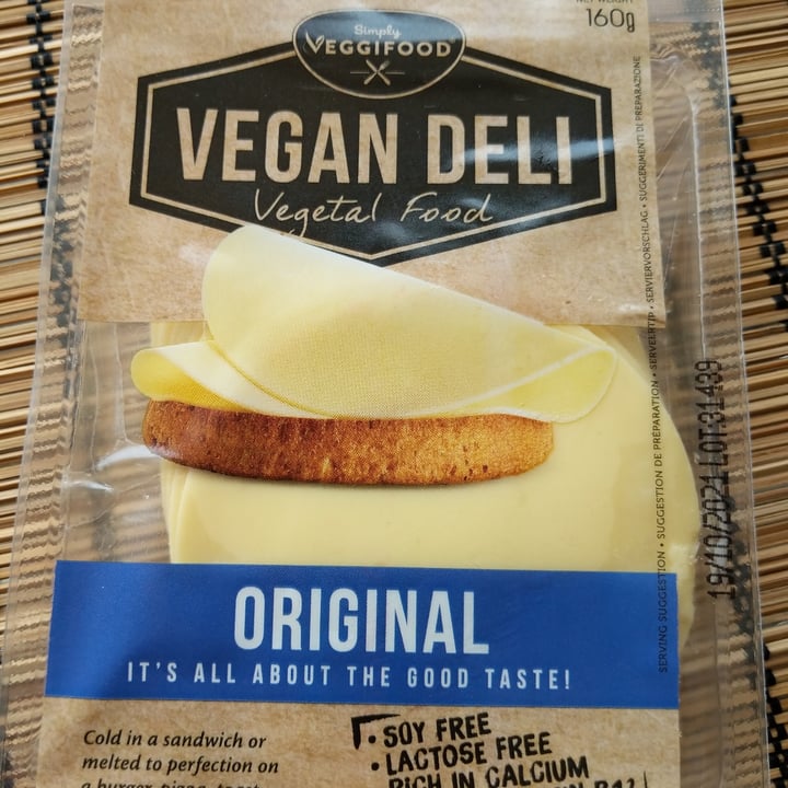 photo of Vegan Deli Vegan Cheese Original Style Slices shared by @thehummingvegan on  15 Jun 2021 - review