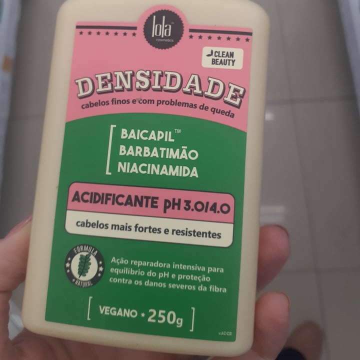 review photo of Lola Cosmetics Densidade Acidificante shared by @liviasilvestrini on 13 May 2022 - review