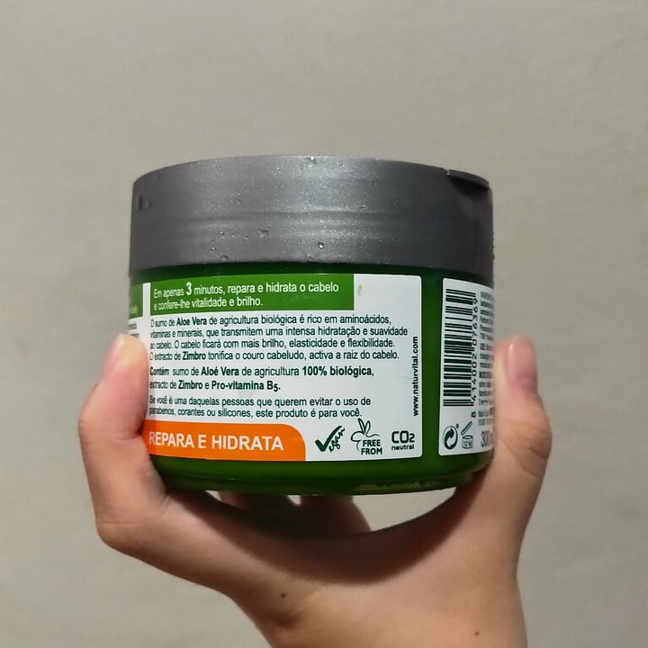 photo of NaturVital Mascarilla shared by @slothcesca on  09 Nov 2020 - review