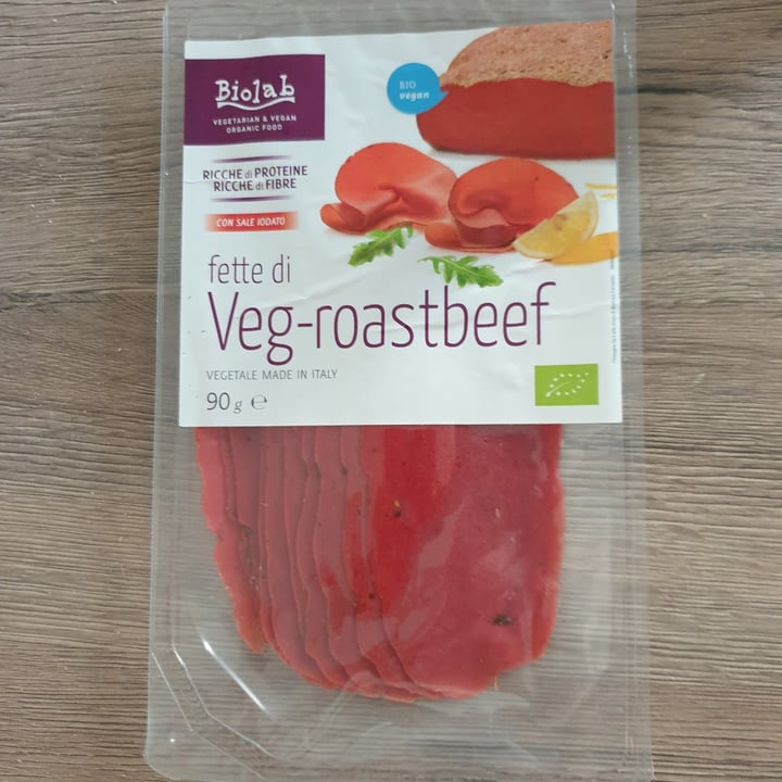 photo of Biolab Affettato vegano Roastbeef shared by @sharon69 on  19 Oct 2021 - review