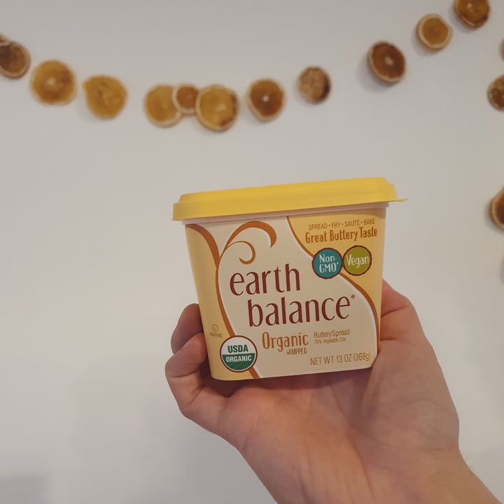 photo of Earth Balance Organic Whipped Buttery Spread shared by @paniwilson on  02 Mar 2021 - review