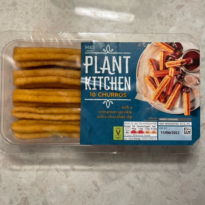 review photo of Plant Kitchen (M&S) Churros shared by @bsvv on 18 Jul 2022 - review
