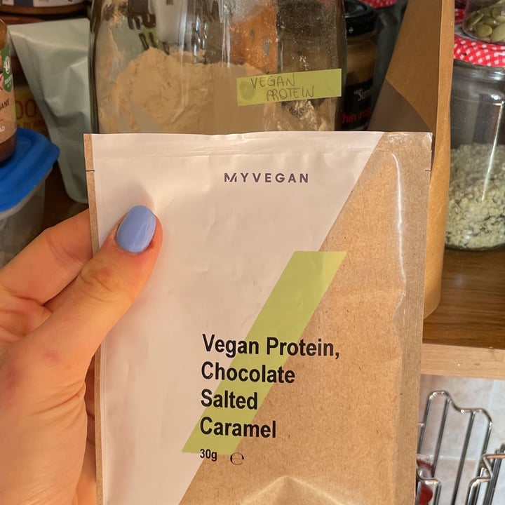 photo of MyProtein Vegan protein blend chocolat orange shared by @elisatosi on  29 Mar 2022 - review