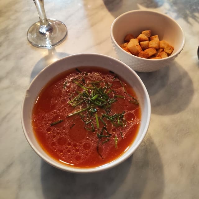 Photo of the dish “Sopa de Tomate”