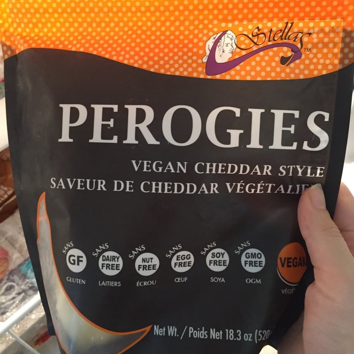 photo of Stella's Perogies Vegan Cheddar Style Perogies shared by @cynlennox on  17 Jul 2020 - review