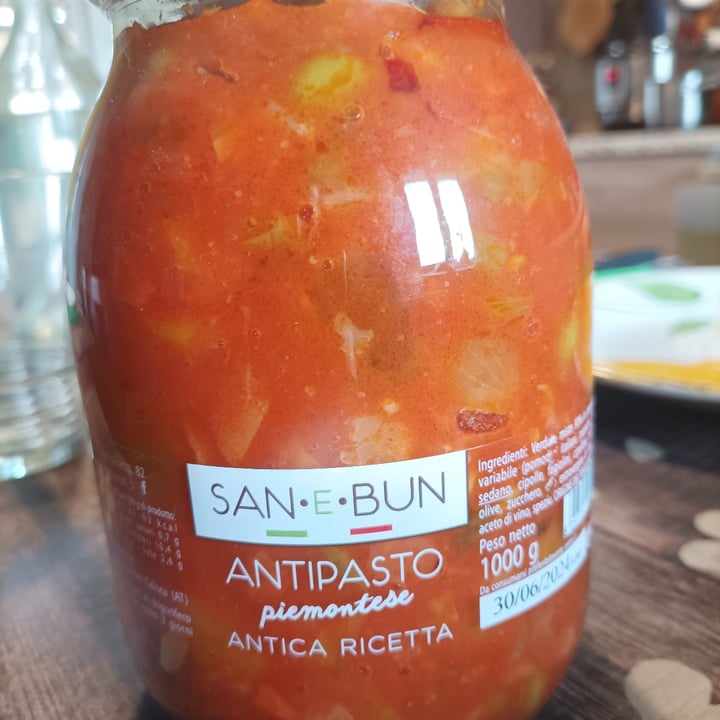 photo of San e bun Antipasto Piemontese shared by @theveganwitchdiary on  08 Sep 2022 - review