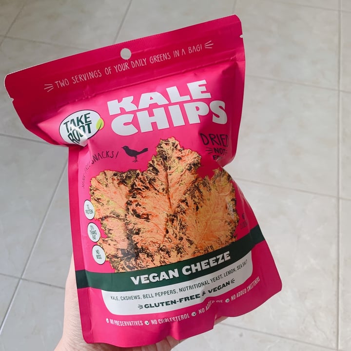 photo of Take Root Vegan Cheeze Kale Chips shared by @meixin2603 on  23 May 2021 - review