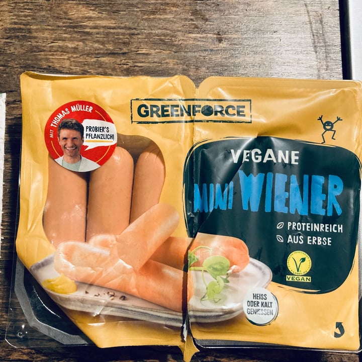 photo of GREENFORCE Vegane Mini Wiener shared by @emmnms on  13 Dec 2022 - review