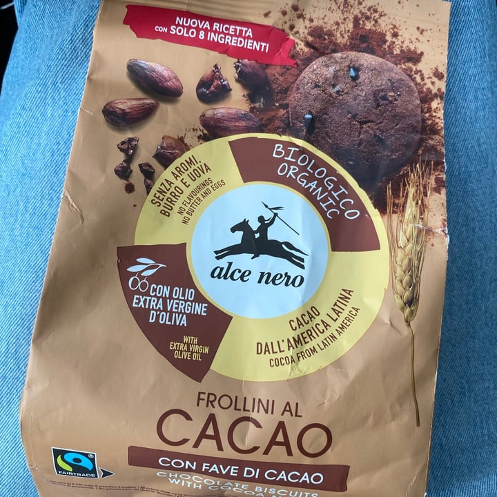 photo of Alce Nero Frollini Al Cacao Con Fave Di Cacao shared by @giadacogliati95 on  29 Sep 2021 - review