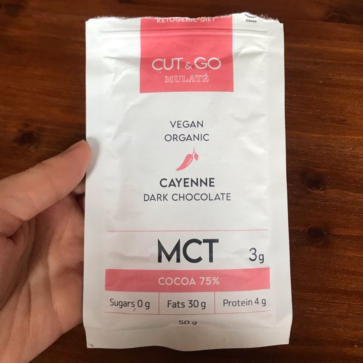 photo of mulaté Cayenne Dark Chocolate shared by @angpic on  22 Oct 2022 - review