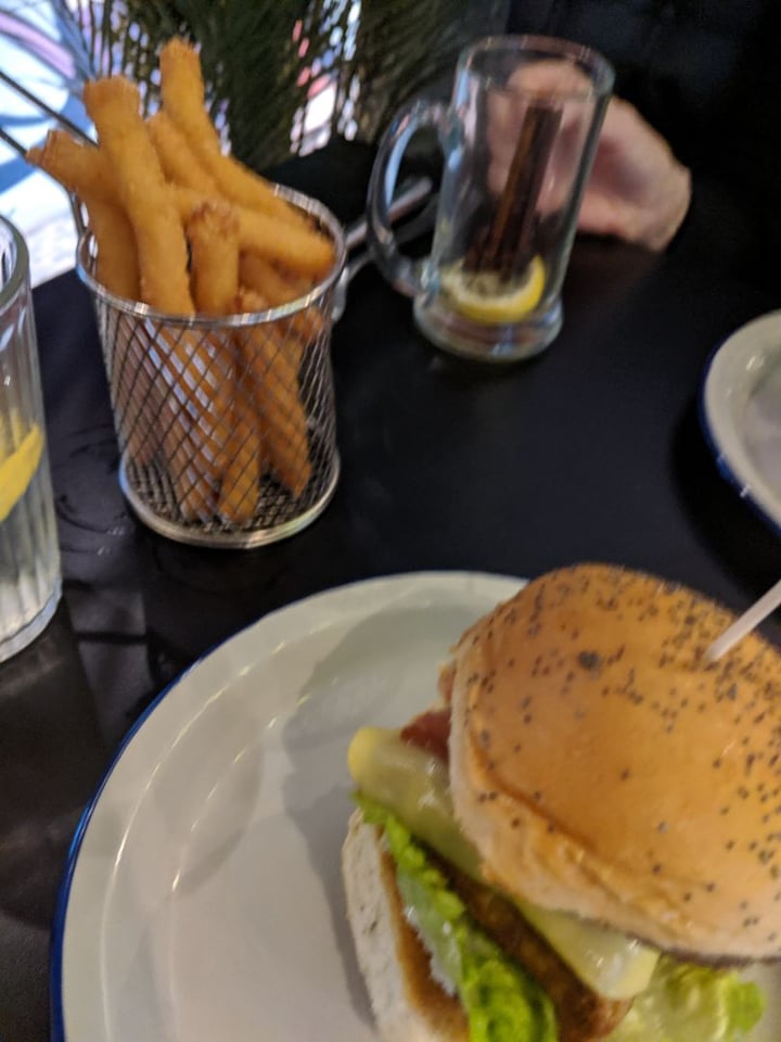 review photo of Unity Diner VFC Burger shared by @annaefenton on 05 Jan 2020 - review