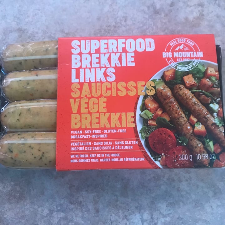 photo of Big Mountain Foods Superfood Brekkie Links shared by @dcasantis on  15 Mar 2022 - review