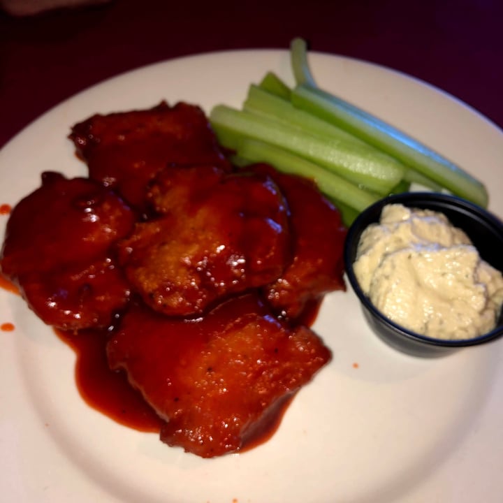 review photo of Via Roma Restaurant & Pizzeria Vegan Minestrone, Vegan Wings, Vegan Meatball Sub & Vegan Gluten Free Peanut Butter Brownie! shared by @alycat on 16 May 2020 - review