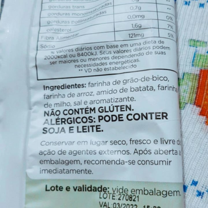 review photo of Fit Food Veggie chips grão de bico cebola e salsa shared by @ellexz on 09 Jan 2022 - review