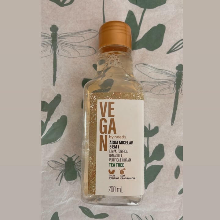 review photo of Vegan by Needs Água Micelar 5 em 1 Tea Tree shared by @deboasnaterapia on 29 Aug 2022 - review