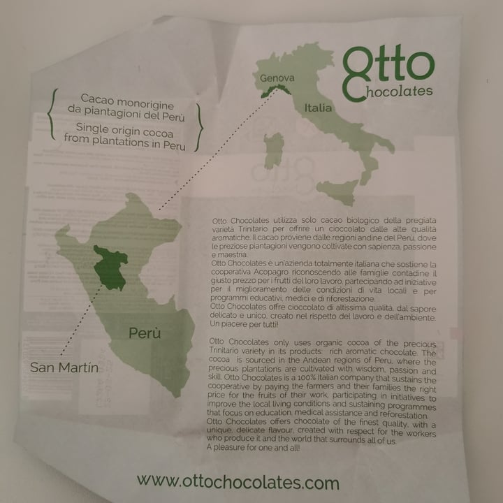 photo of Otto chocolates Cioccolato Fondente Senza Zucchero shared by @aili59 on  25 Oct 2022 - review