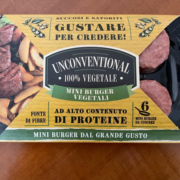 photo of Unconventional Plant Based Mini Burger shared by @annaira on  12 Mar 2022 - review